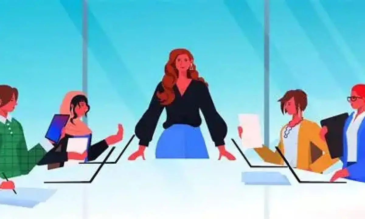 Women’s applications for top roles rise 43%