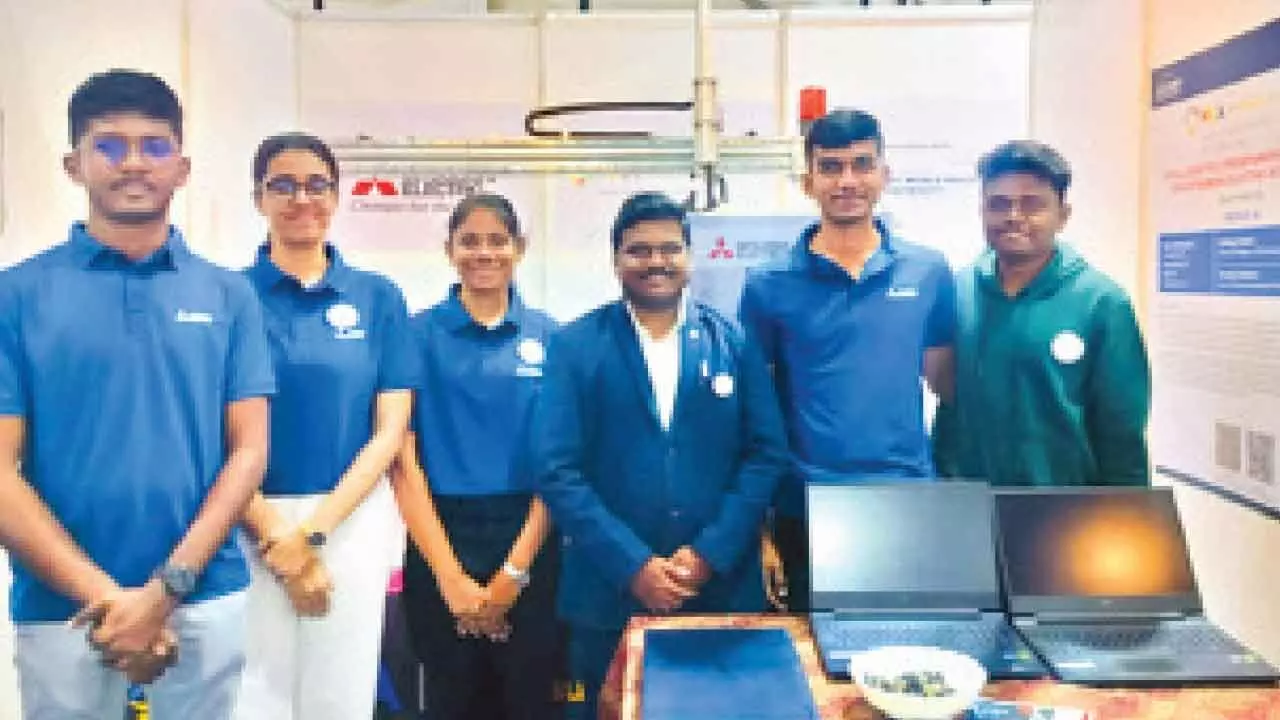 Students develop award winning AI platform that simplifies industrial PLC programming