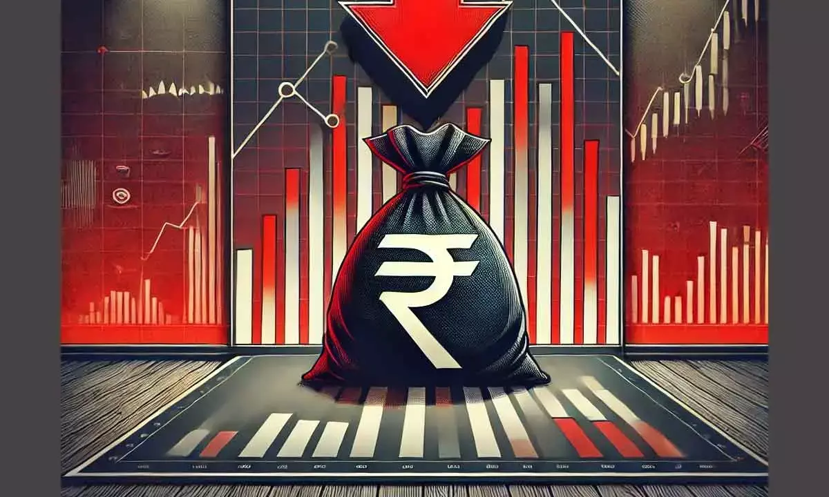 Rupee dives 53ps to all-time low of 92.35/$
