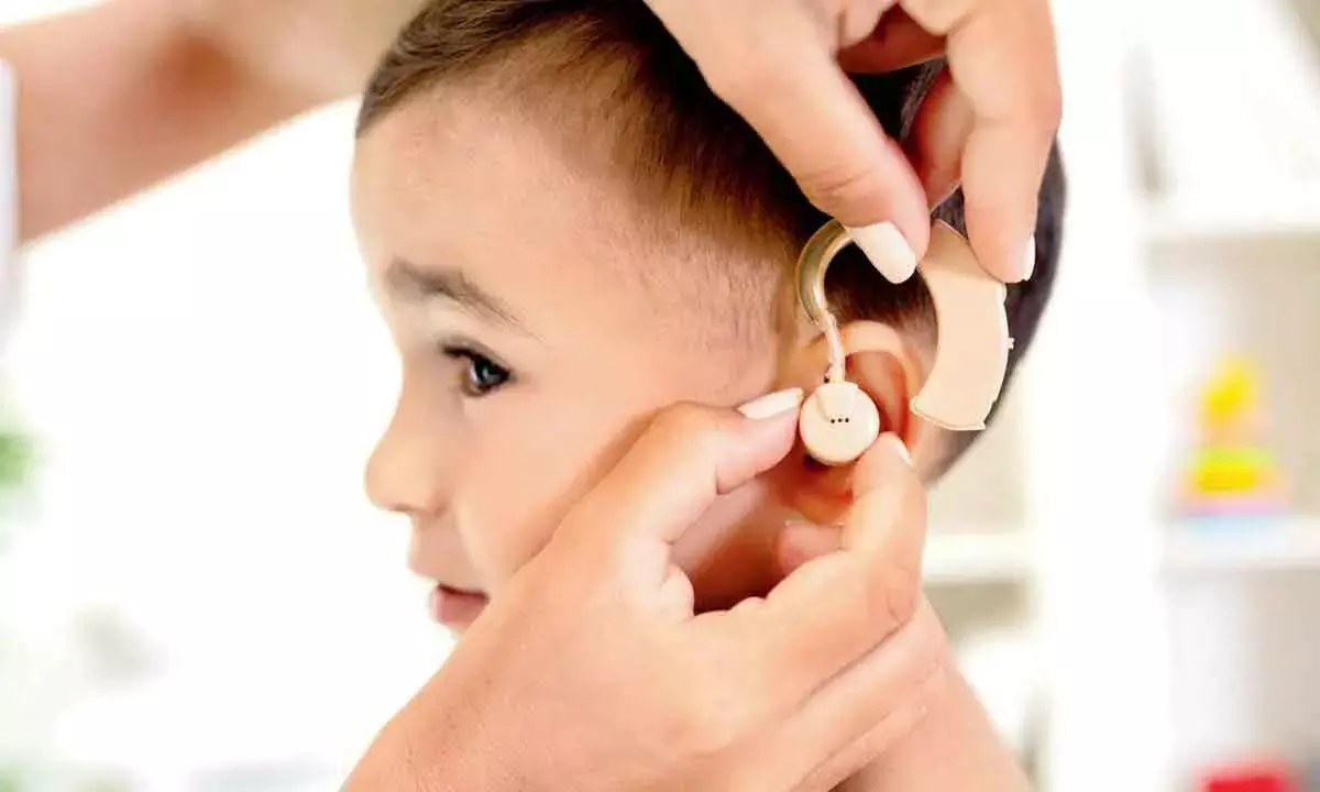 3-year-old gets AI-based ear implant in Raj