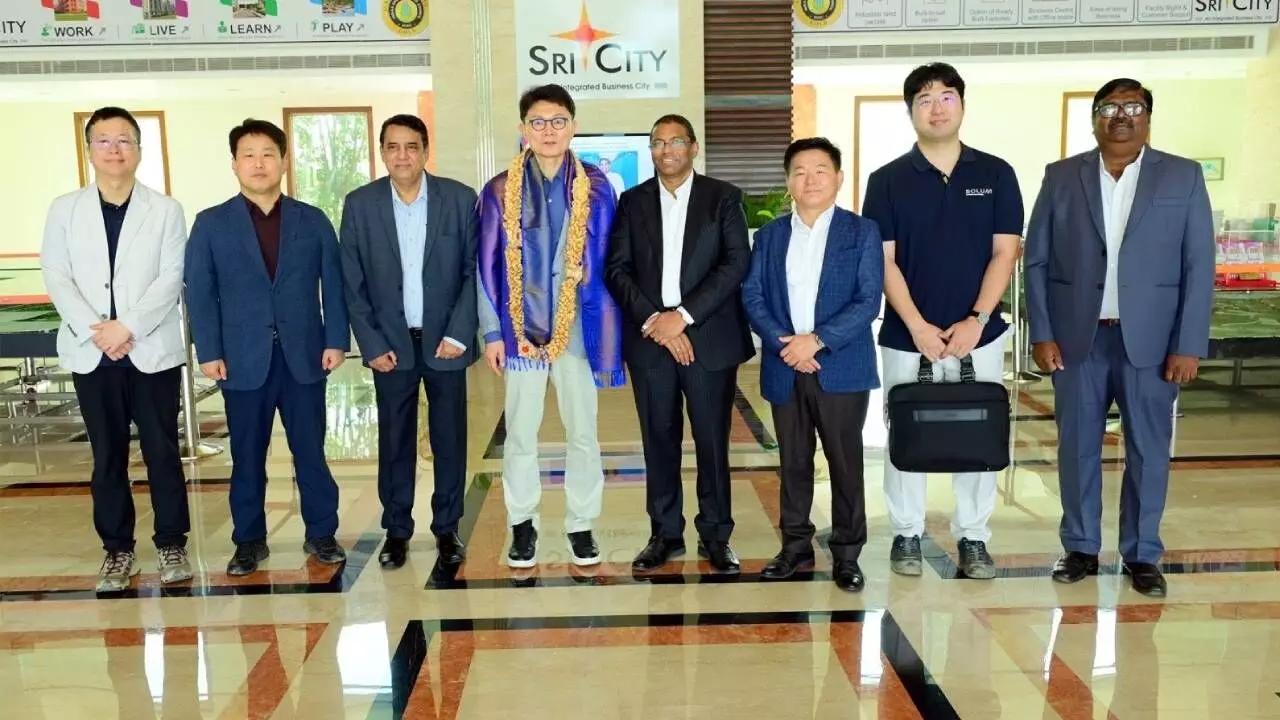 SoluM Chairman visits Sri City