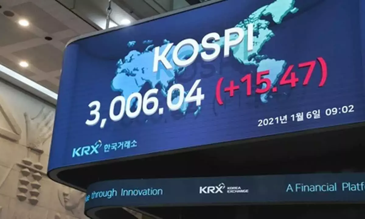 Foreign net selling of S Korean stocks hits record high in Feb: BOK