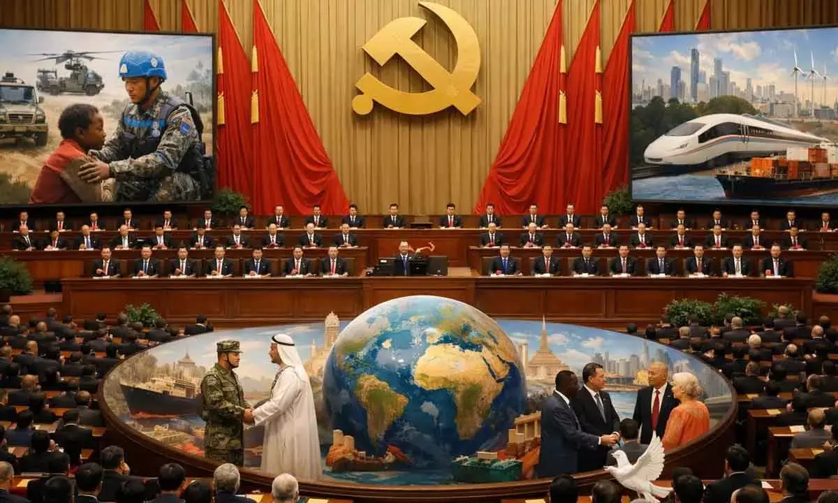 China positions itself as force for global stability at annual Congress