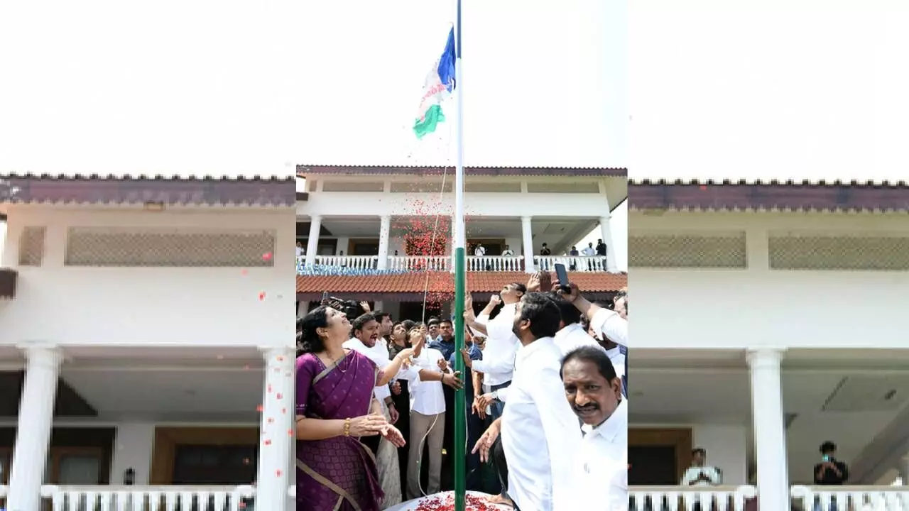 YSRCP stands for value-based politics, says Jagan on partys formation day YSRCP stands for value-based politics, says Jagan on partys formation day