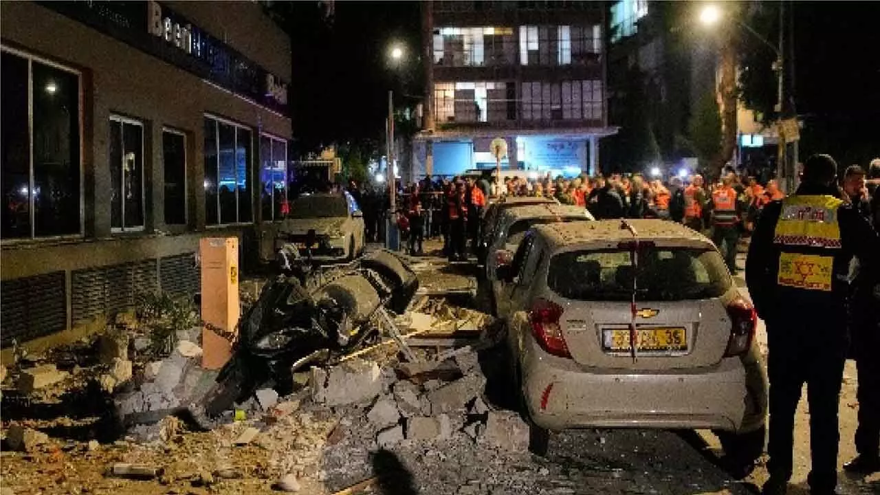 Iranian missile targets Little India area Dimona in Israel