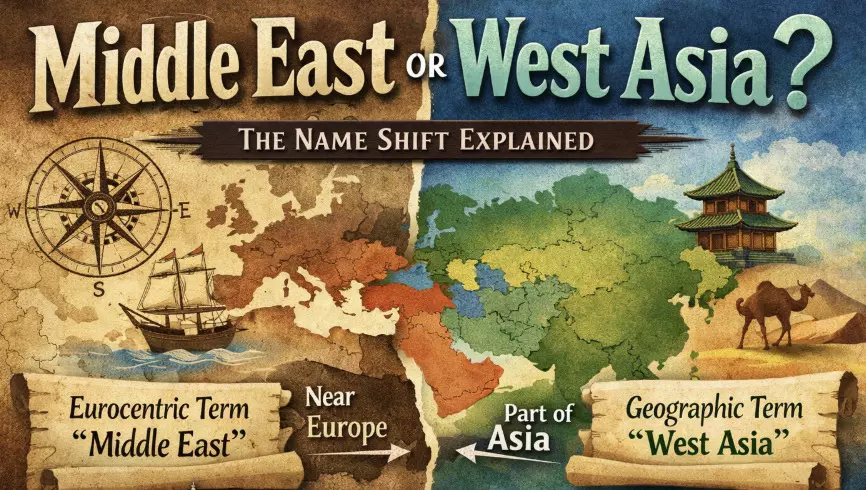 Middle East or West Asia? The name shift explained
