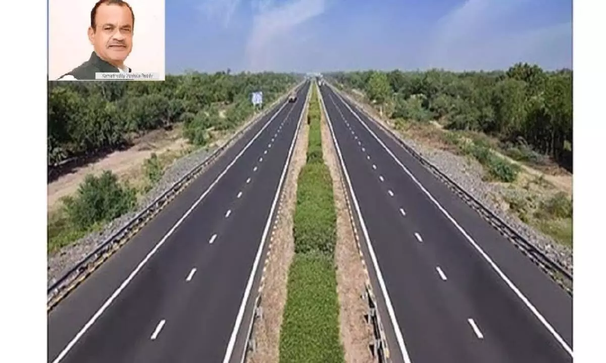 Good roads are key to economic progress, says Komatireddy