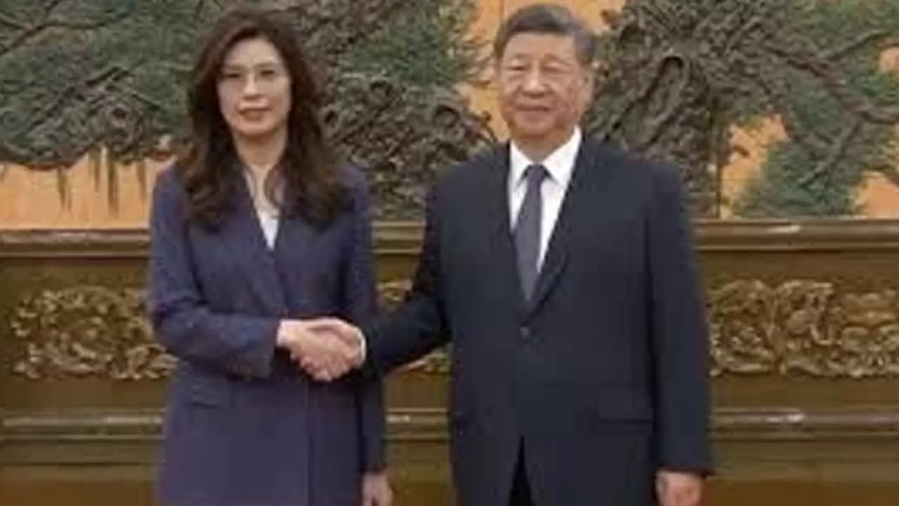 ‘Peace common wish’ as Xi meets Taiwans opposition leader Cheng ‘Peace common wish’ as Xi meets Taiwans opposition leader Cheng