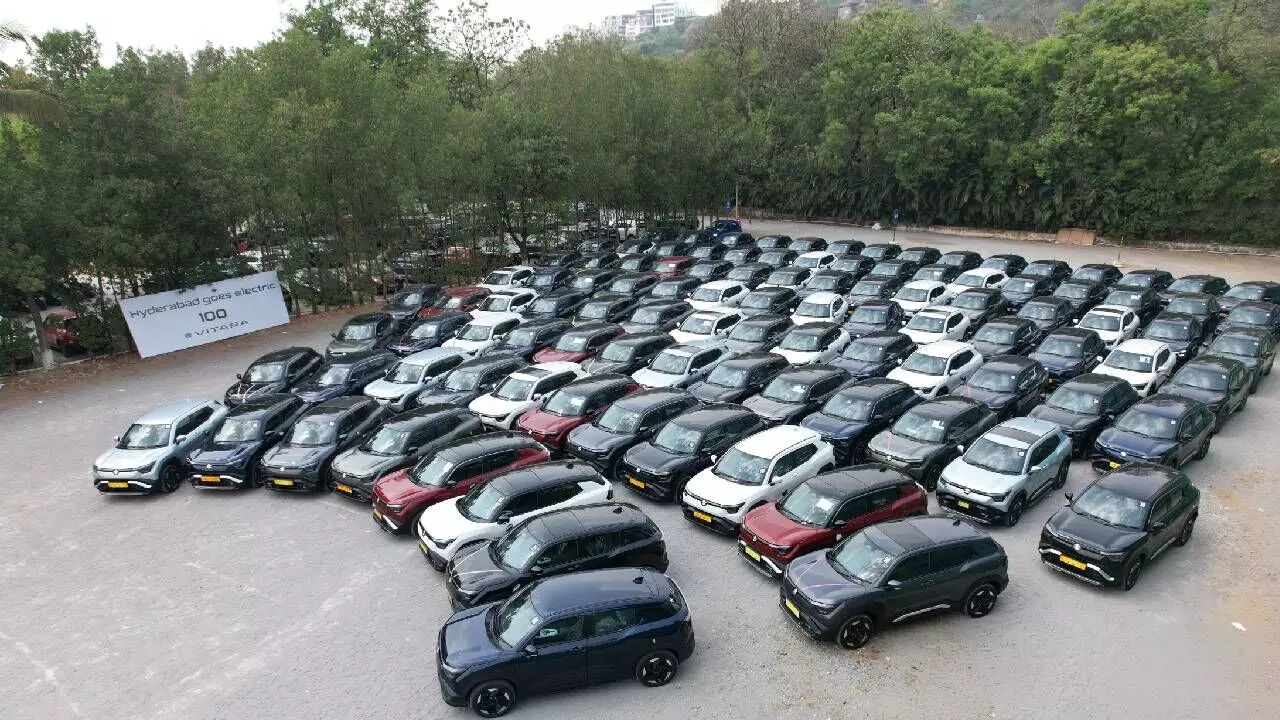 Maruti Suzuki delivers 108 eVitara units in single day Maruti Suzuki delivers 108 eVitara units in single day