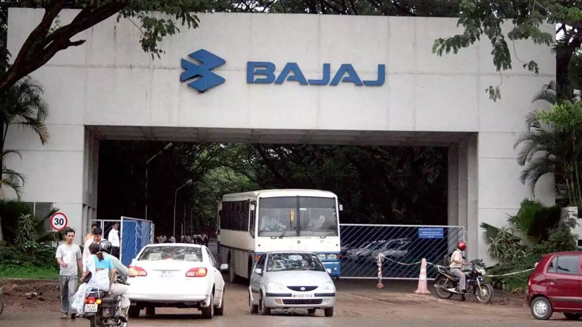 Bajaj Auto shares settle nearly 2 pc higher; mcap surpasses Rs 2 lakh crore mark
